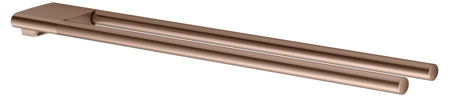 Keuco Edition 400 Полотенцедержатель двойной 45 см, подвесной, цвет: красное золото 11518 290000