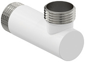 Сунержа Уголок переходной НР G 1/НР G 1, цвет: белый матовый 30-1506-1010