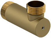 Сунержа Уголок переходной с клапаном НР G 1/НР G 1, цвет: золото матовое 032-1523-1010