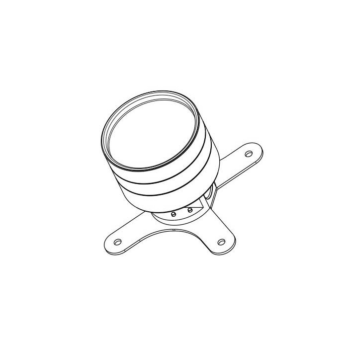 Carimali QTime Встраиваемая часть отдельно стоящей колонны напольного смесителя W7301