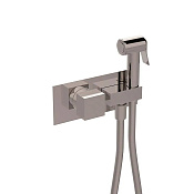 Carimali IlQuadro Гигиенический душ со встраиваемым смесителем, лейкой, шланг 120 см, цвет: хром 19710/C-120-CR