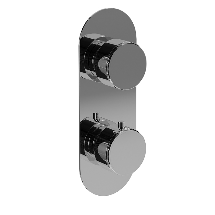 Carimali Still-Oh Смеситель для душа термостатический на 3 потребителя, встраиваемый, цвет: хром 0-STL4102EST-CR