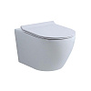 Nemo Унитаз подвесной 53x36 см, смыв торнадо, крышка микролифт, цвет: glossy white 882-2