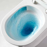 Nemo Унитаз подвесной 53x36 см, смыв торнадо, крышка микролифт, цвет: glossy white 882-2
