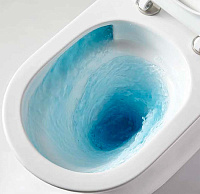 Nemo Унитаз подвесной 53x36 см, смыв торнадо, крышка микролифт, цвет: matt white 882-2WM