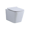 Nemo Унитаз подвесной 52x36 см, смыв торнадо, крышка микролифт, цвет: glossy white 883-2