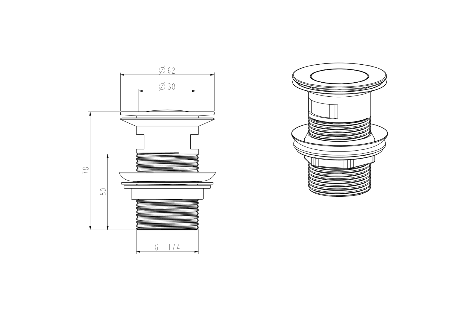Nemo Round Смеситель для раковины с донным клапаном, высота излива 22,3 см, цвет: matte black NM-2312MB