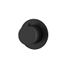 Nemo Round Запорный вентиль, цвет: matte black NM-2361MB