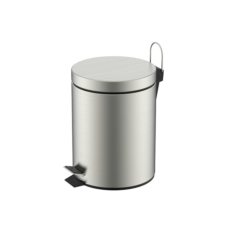 Nemo Ведро с педалью 5 литров, цвет: brush nickel NMPS-05BN