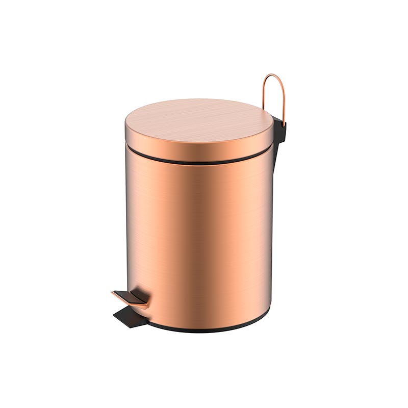 Nemo Ведро с педалью 5 литров, цвет: rose gold NMPS-05RG