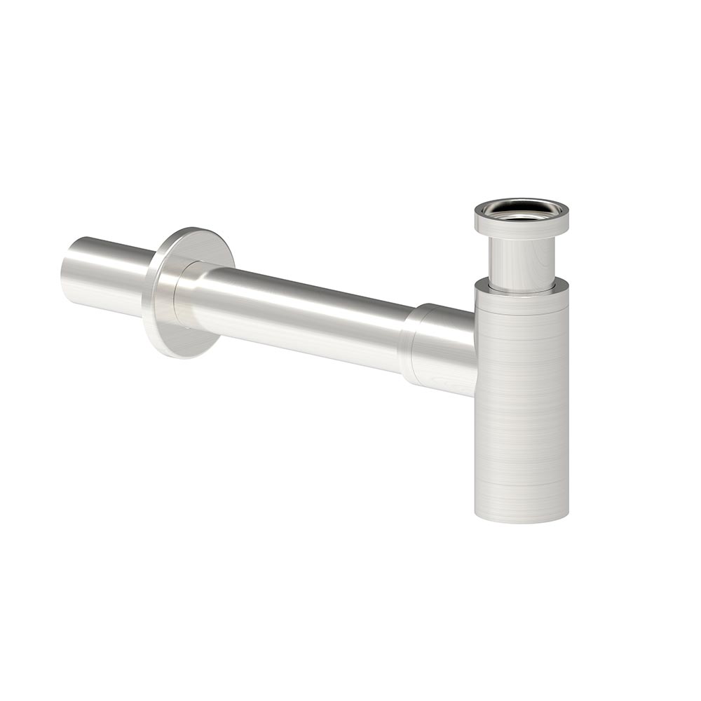 Nemo Сифон для раковины латунный, цвет: brush nickel NM-SI01BN