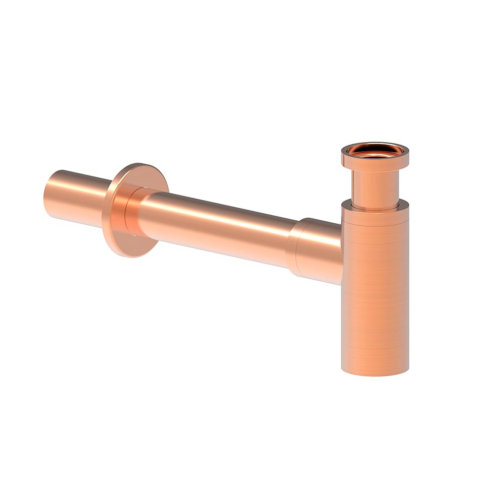 Nemo Сифон для раковины латунный, цвет: rose gold NM-SI01RG