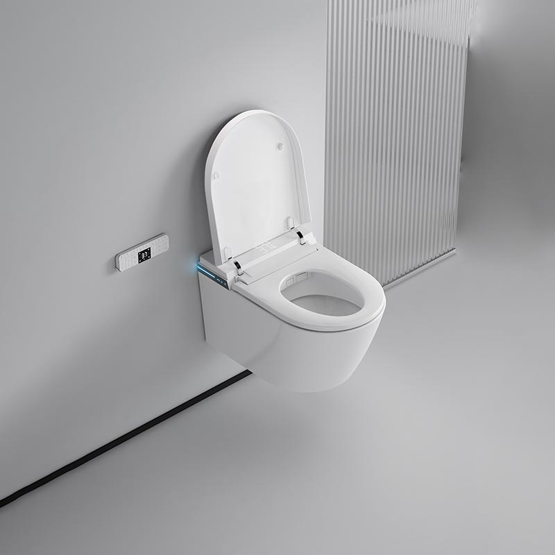 Nemo Унитаз подвесной электронный 60x39 см с функцией биде, смыв торнадо, цвет: glossy white 977-2/WHITE