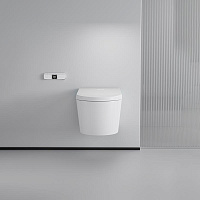 Nemo Унитаз подвесной электронный 60x39 см с функцией биде, смыв торнадо, цвет: glossy white 977-2/WHITE