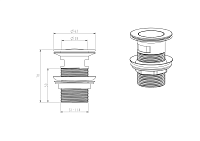 Nemo Round Смеситель для биде однорычажный, цвет: chrome NM-2321CR