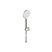 Nemo Душевой гарнитур: лейка, держатель, шланг, цвет: brush nickel NM-8012BN