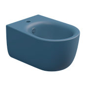 GSG Hit Биде подвесное 36,5х51 см c 1 отверстием под смеситель и переливом, цвет: denim matt HIBISO027