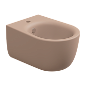 GSG Hit Биде подвесное 36,5х51 см c 1 отверстием под смеситель и переливом, цвет: cipria matt HIBISO032