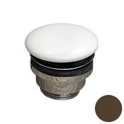 GSG Донный клапан универсальный, click-clack, 1”1/4 с керамической крышкой, цвет: кофейный матовый PILTONUNIAR018