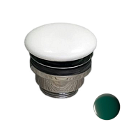 GSG Донный клапан универсальный, click-clack, 1”1/4 с керамической крышкой, цвет: smeraldo matt PILTONUNIAR036