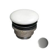 GSG Донный клапан универсальный, click-clack, 1”1/4 с керамической крышкой, цвет: fumo matt PILTONUNIAR038