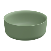 GSG Hit Раковина чаша d42 см, без перелива и отверстия под смеситель, цвет: salvia matt HILAVRO42031