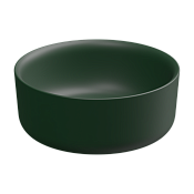 GSG Hit Раковина чаша d42 см, без перелива и отверстия под смеситель, цвет: smeraldo matt HILAVRO42036