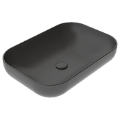 GSG Easy Раковина чаша 60х42 см, без перелива и отверстия под смеситель, цвет: пепел матовый EALAVRE60021