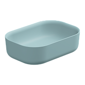 GSG Hit Раковина чаша 60х42 см, без перелива и отверстия под смеситель, цвет: ice matt HILAVRE60037