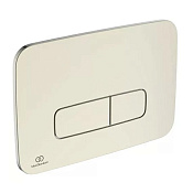 Ideal Standard Prosys Oleas Кнопка смыва, 2 режима, пластик, цвет: silver storm R0459GN