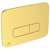 Ideal Standard Prosys Oleas Кнопка смыва, 2 режима, пластик, цвет: brushed gold R0459A2