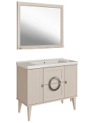 ASB-Mebel Федерика Комплект мебели МДФ/массив ясеня 101x45,5x86h см, цвет: тирамису софт 111211 ТС