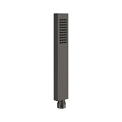 Gessi Rettangolo Душевая лейка с защитой от известкового налета, цвет: black metal brushed PVD 20154#707