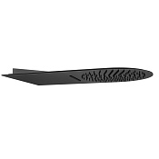 Gessi Tremillimetri Tondo Душевая лейка 30х55см на 2 режима, цвет: black metal PVD 33073#706