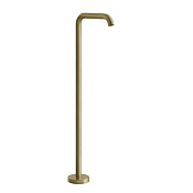 Gessi 316 Bath-Shower Излив для ванны напольный, цвет: brushed brass PVD 54195#727