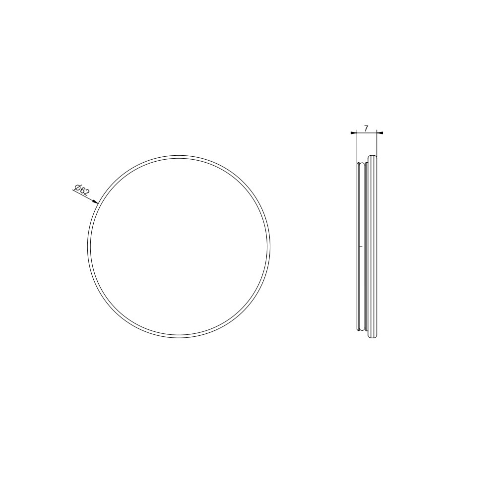 Gessi Origini Вставка для ручек, цвет: matte agave 66600#276