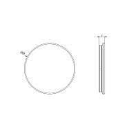 Gessi Origini Вставка для ручек, цвет: glossy ocra 66600#277