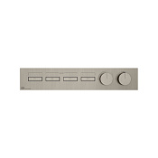 Gessi Hi-Fi Термостат для душа, с включением для 4 источников, цвет: finox brushed nickel 63016#149