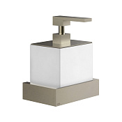 Gessi Rettangolo Дозатор для жидкого мыла подвесной, цвет:  149 Finox/белый матовый 20813#149