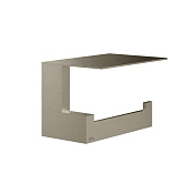 Gessi Rettangolo Держатель для туалетной бумаги с крышкой, цвет: 149 Finox 20849#149