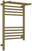Сунержа Богема 3.1 с 1 полкой Полотенцесушитель электрический 40х60h см, левое, цвет: золото матовое 032-6006-6040
