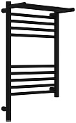 Сунержа Богема 3.1 с 1 полкой Полотенцесушитель электрический 40х60h см, левое, цвет: чёрный мат. 31-6006-6040