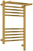 Сунержа Богема 3.1 с 1 полкой Полотенцесушитель электрический 40х60h см, правое, цвет: золото глянец 03-6007-6040