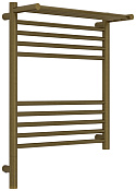 Сунержа Богема 3.1 с 1 полкой Полотенцесушитель элект. 50х60h см левое цвет: состаренная бронза браш 05-6006-6050