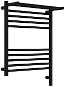 Сунержа Богема 3.1 с 1 полкой Полотенцесушитель электрический 50х60h см, правое, цвет: чёрный мат. 31-6007-6050