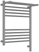 Сунержа Богема 3.1 с 1 полкой Полотенцесушитель электрический 50х60h см, правое, цвет: сатин браш. 071-6007-6050