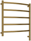 Сунержа Галант 3.1 Полотенцесушитель электрический 60х60h см, правое, цвет: состаренная латунь браш. 051-6001-6060