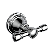 Burlington Savoy Крючок для полотенец двойной, подвесной, цвет: хром глянцевый SV4 CHR