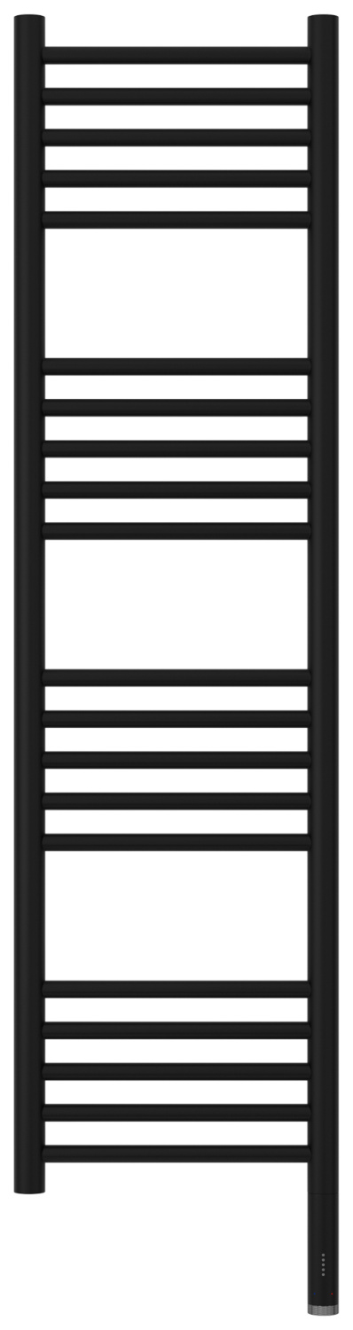 Сунержа Богема 3.1 прямая Полотенцесушитель электрический 30х120h см, правое, цвет: чёрный матовый 31-6005-1230
