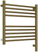 Сунержа Богема 3.1 прямая Полотенцесушитель элект. 50х50h см, правое, цвет: состаренная бронза браш. 05-6005-5050